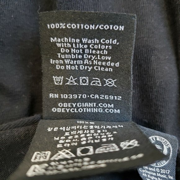 Misfits Band T-Shirt Size M Punk Rock Black Misfit Fiend Club Decades of Horror - Picture 8 of 8